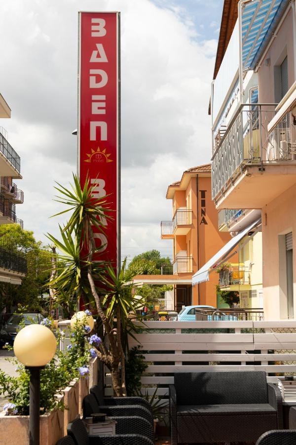 Hotel Baden Baden Rimini Exterior foto